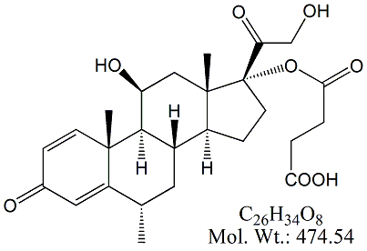 Methylprednisolone Hydrogen Succinate EP Impurity B